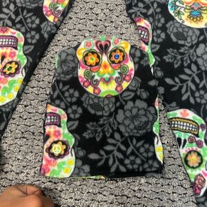 Colorful Skull Patterned Beanie